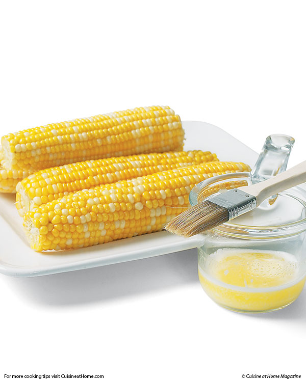 How to Easily Butter Sweet Corn