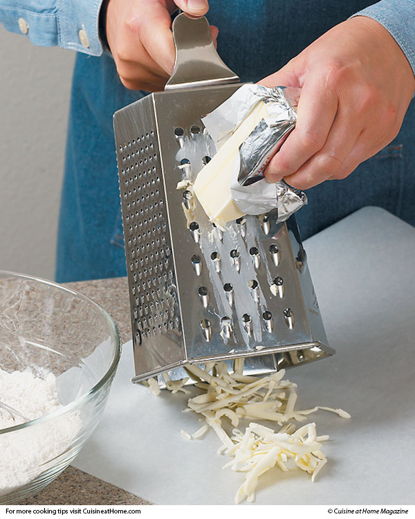 How to Grate Butter for Tender Baked Goods