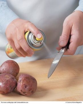 Easy, Mess-Free Potato Slicing