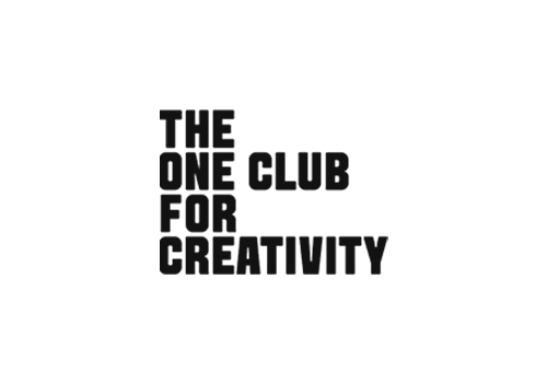 The One Club for Creativity-logo black