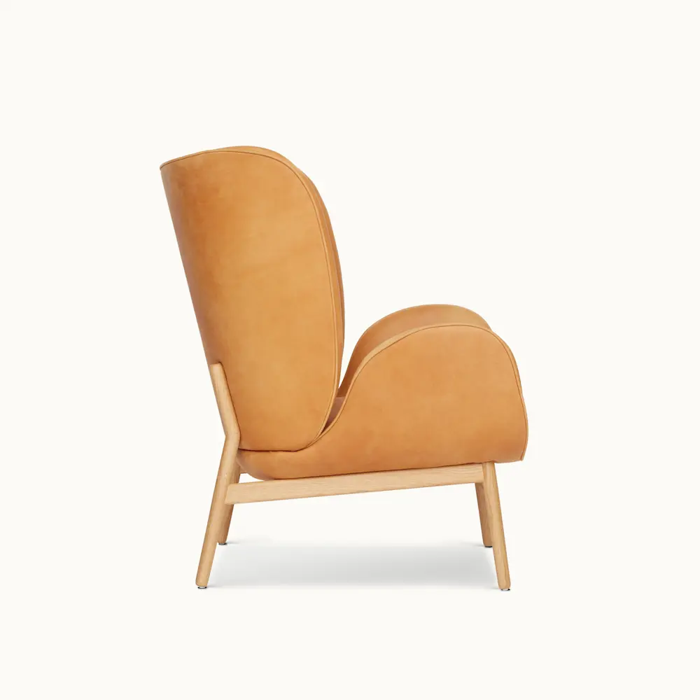 Embrace Large Armchairs Armchair in COGNAC