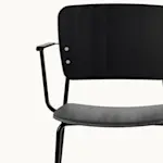 Mono | Metal Base with armrests from Fogia