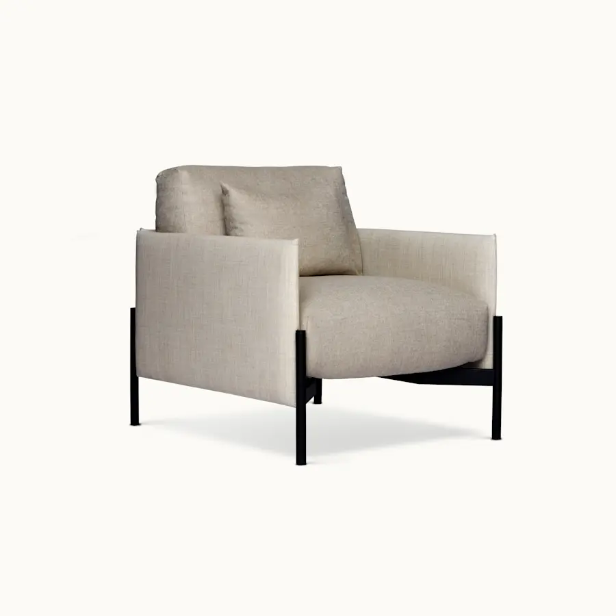 Fragment armchair low armrests from Fogia