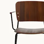 Mono | Metal Base with armrests from Fogia