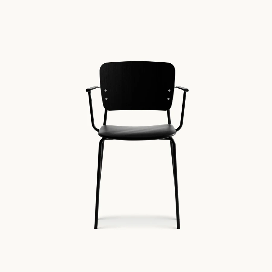 Mono | Metal Base with armrests, upholstered seat from Fogia 