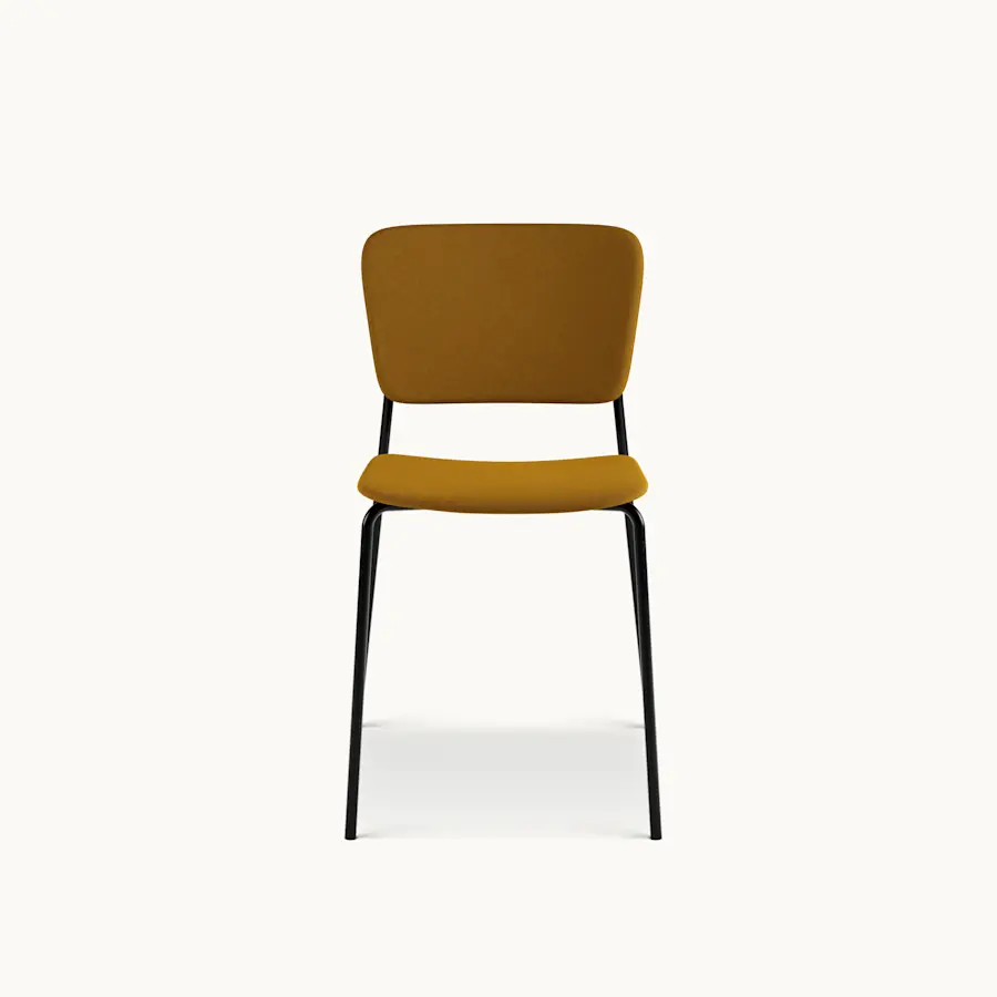 Mono | Metal Base, upholstered seat and back from Fogia