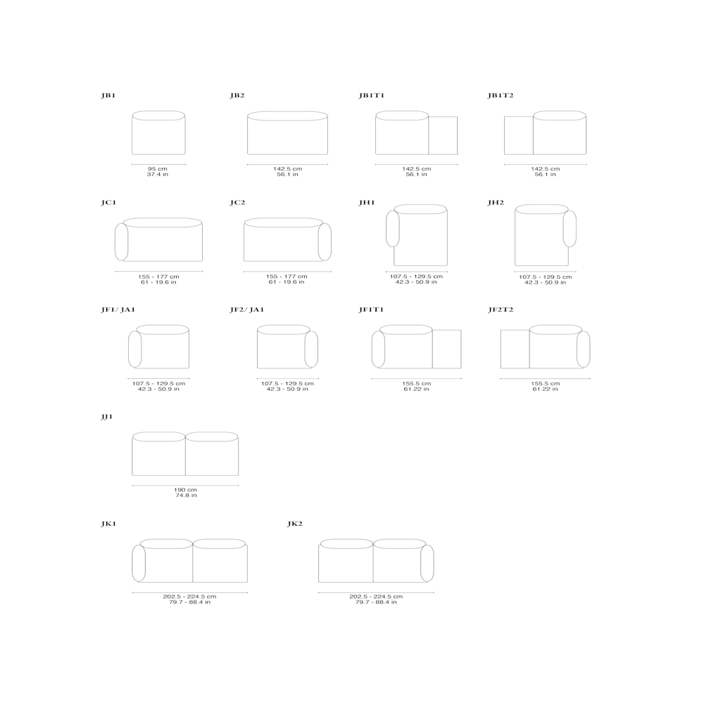 Jord Sofas & Seating Systems undefined
