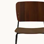 Mono | Metal Base, Upholstered seat from Fogia