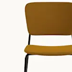 Mono | Metal Base, upholstered seat and back from Fogia