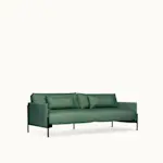 Fragment seating system 2,5 seat low armrests from Fogia
