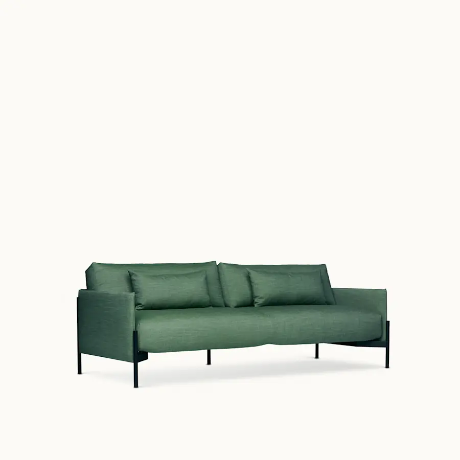 Fragment seating system 2,5 seat low armrests from Fogia