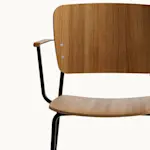 Mono | Metal Base with armrests from Fogia