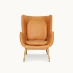Embrace Large Armchairs Armchair in COGNAC