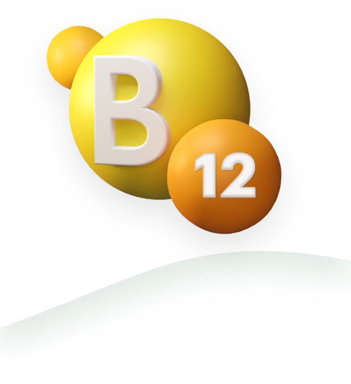 Gráfico de vitamina B12