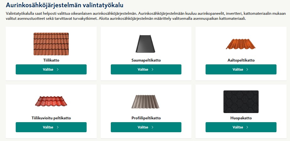 Kuvabanneri - Uutta verkkokaupassa -sivulle - valintatyökalut 1