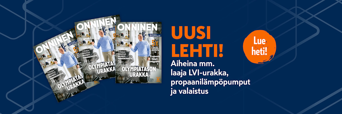 Lue Onnisen asiakaslehden uusin numero