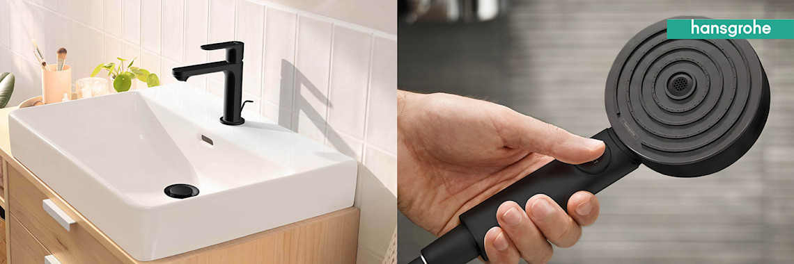 Herobanneri brändisivulle - Hansgrohe