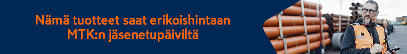 Banneri - MTK:n jäsenetupäivät - osta nyt