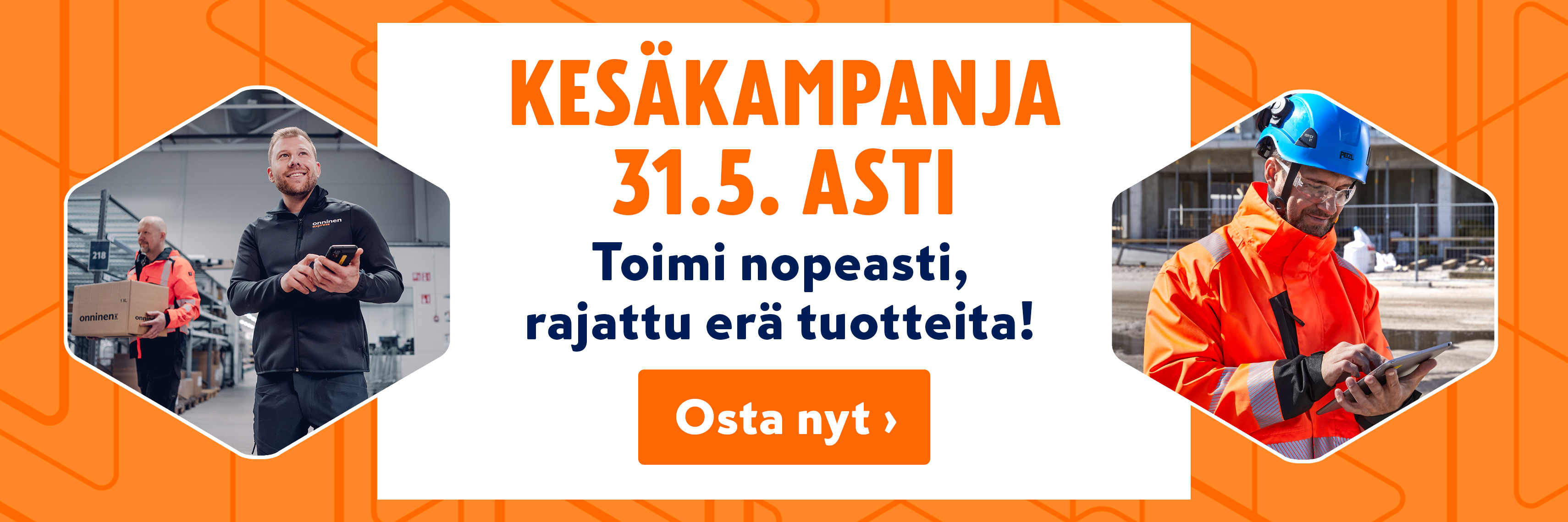 Banneri - Kesäkampanjan laskeutumissivulle 2026