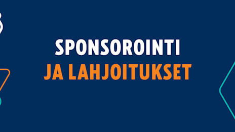 Sponsorointi ja lahjoitukset