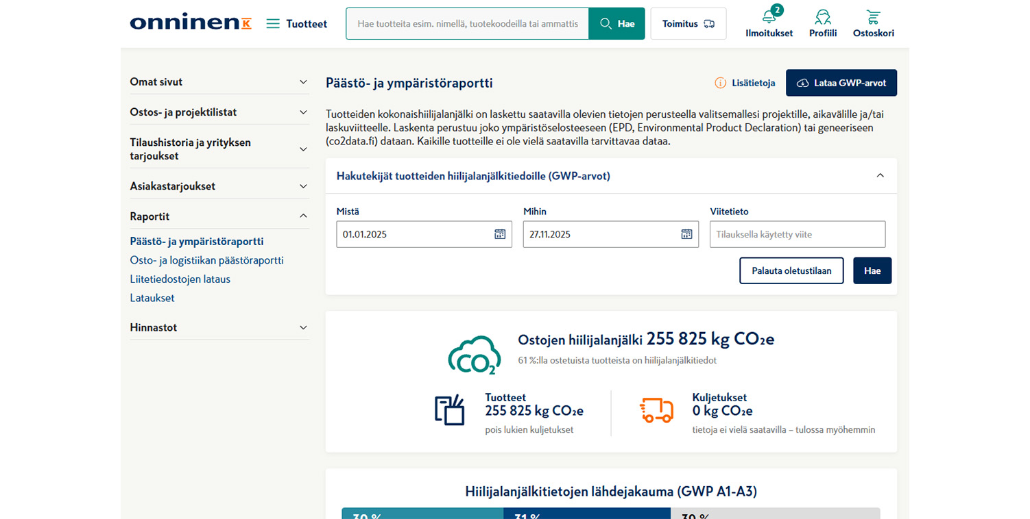 Kuvabanneri - Päästö- ja ympäristöraportti 3