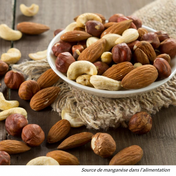 nuts dietary source of manganese