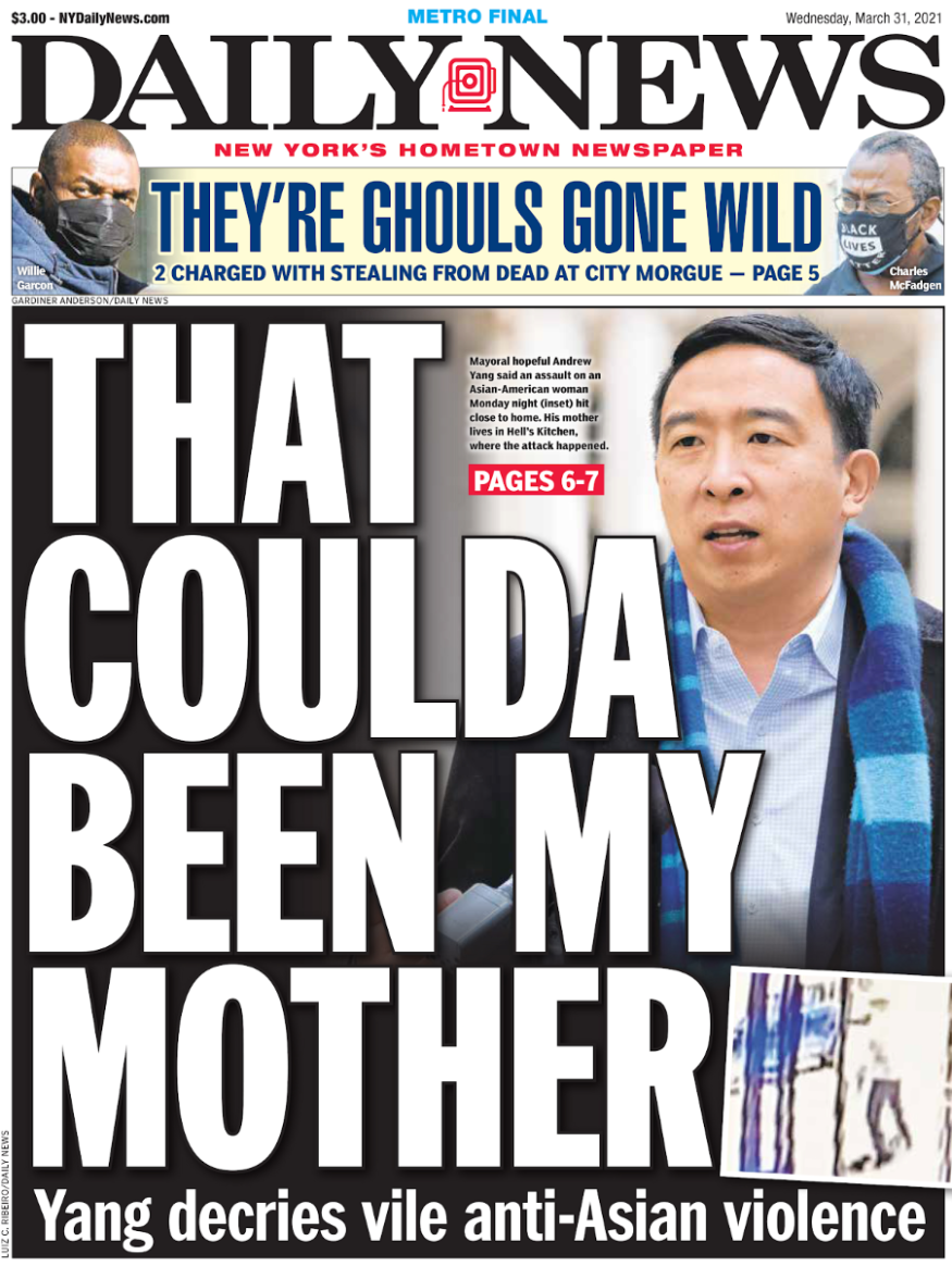 Andrew Daily News Cover 