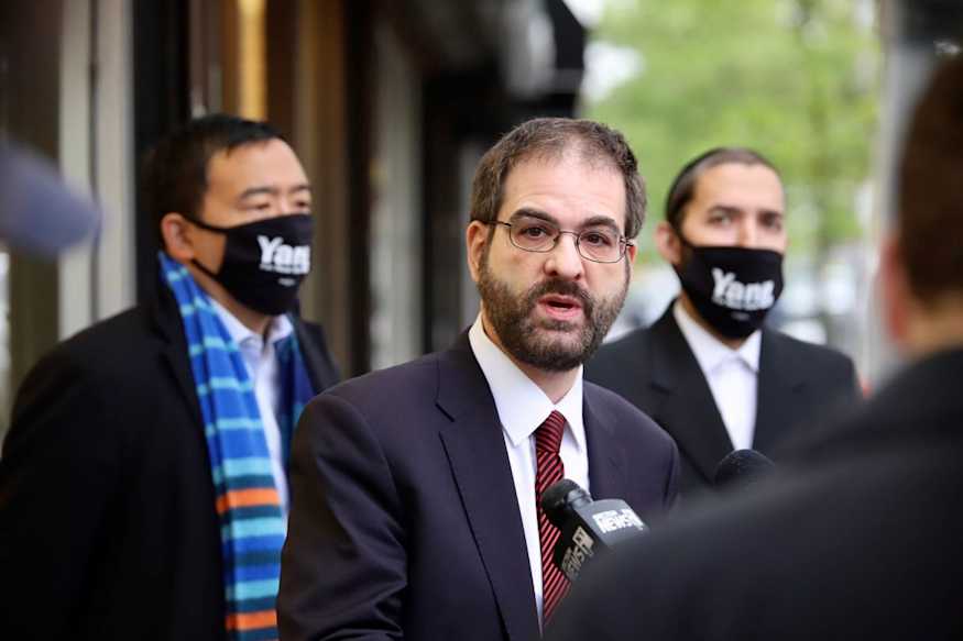 Kalman Yeger endorsing Andrew Yang