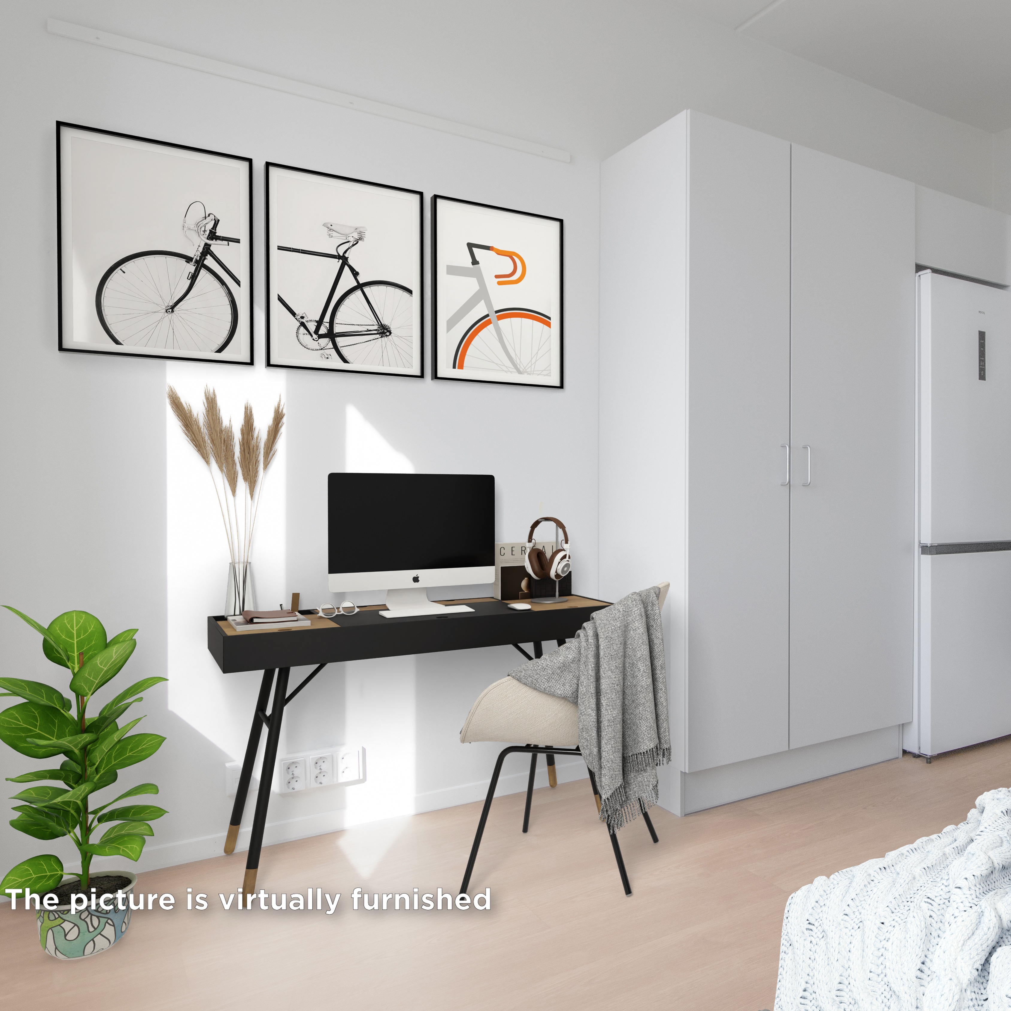 Virtuelt stylet bolig Nordberg Studentby