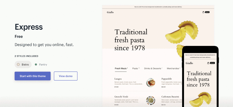 Express Theme