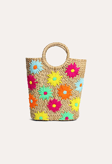 The Susan Neon Daisy bag from Poolside