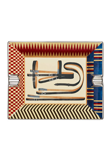 colorful hermes trays