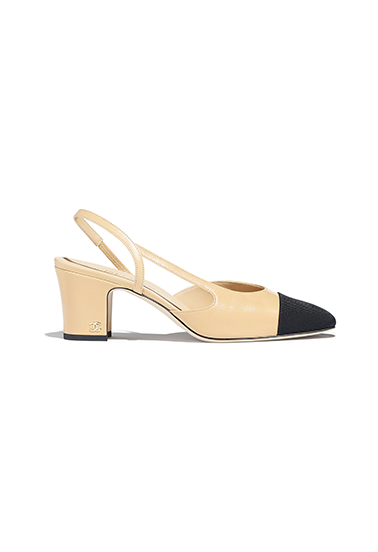 chanel slingback shoes