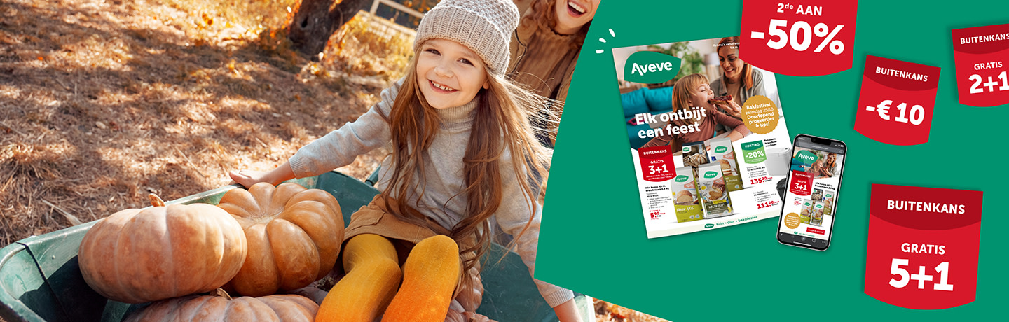 In onze folder ontdek je alle promoties van woensdag 22 oktober tot en met zondag 2 november 2025.