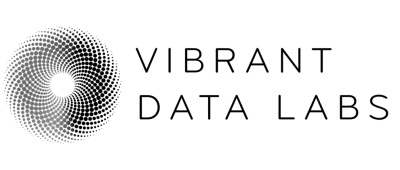 Vibrant data labs stacked logo