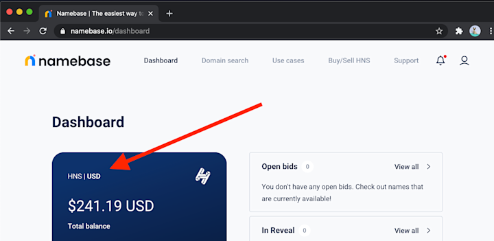 USD wallet