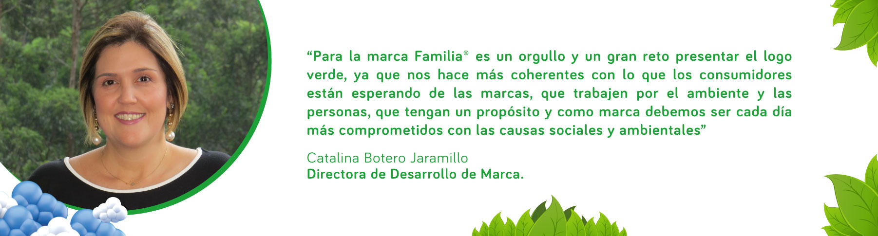 Logo verde Testimonio