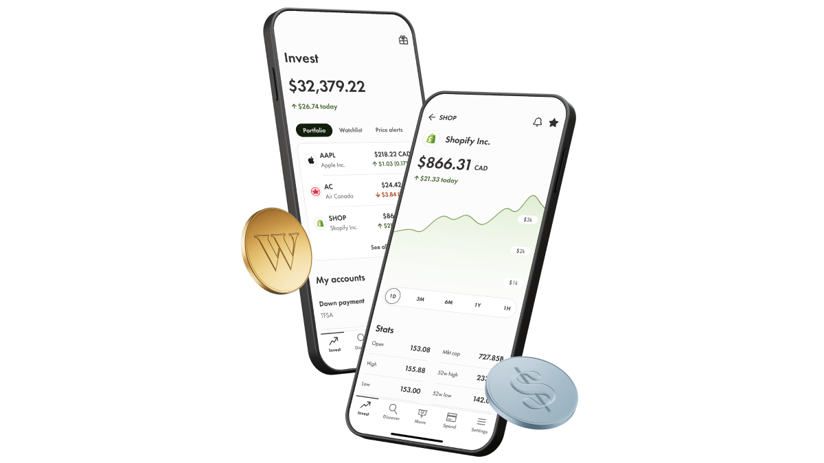 Announcing the New Wealthsimple App. Stocks and ETFs, crypto, cash, and managed investing, now all in a single, simple place.