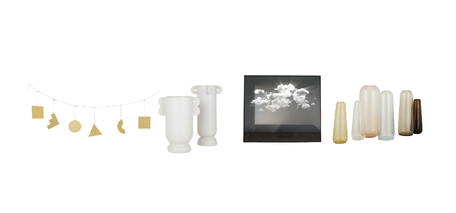 Dreamy Decor White Vertical Long Image