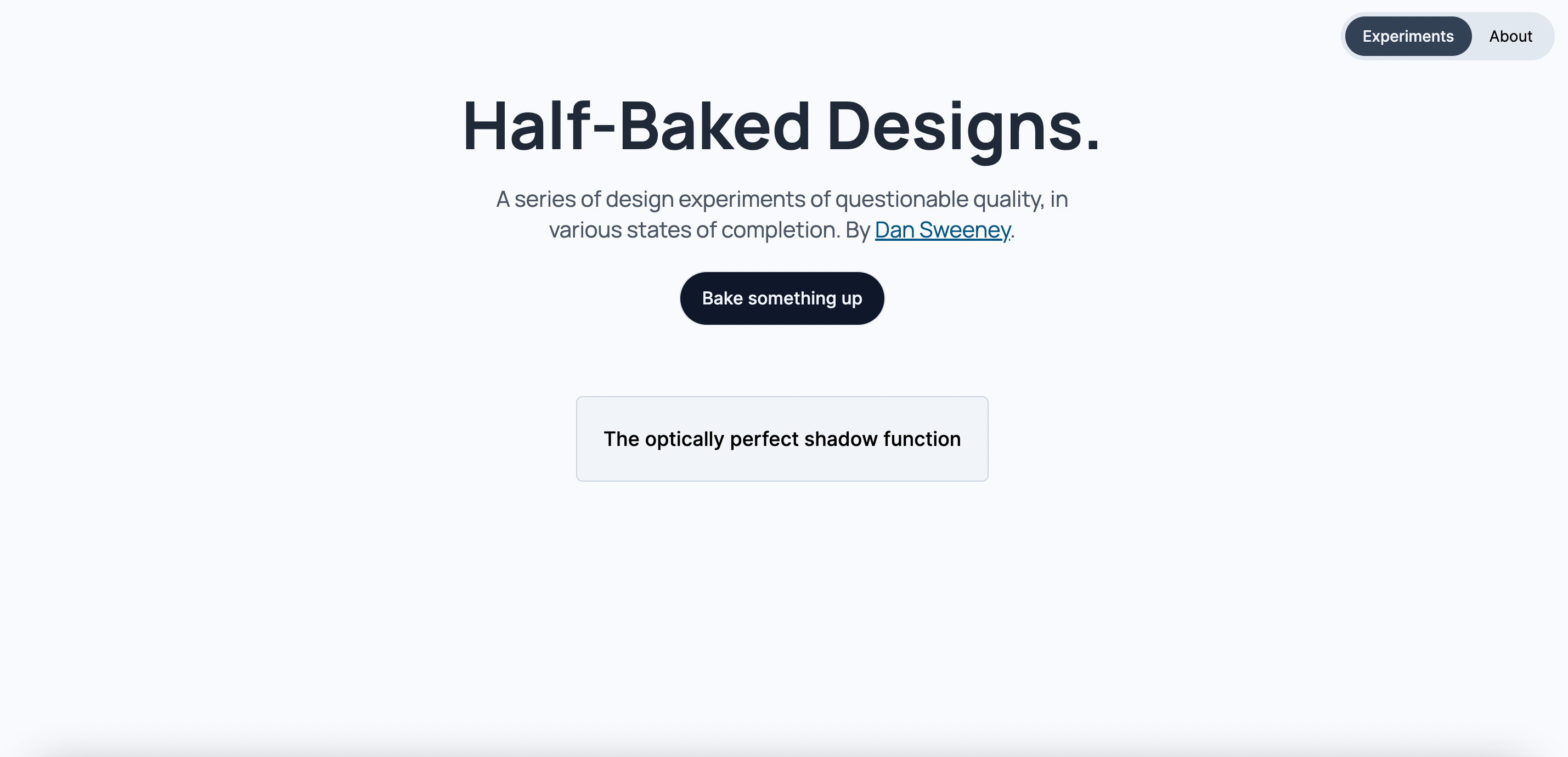 Half-Baked Designs Cover