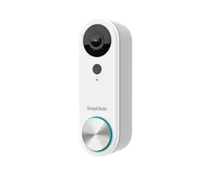 Image of video doorbell pro on a plain white background