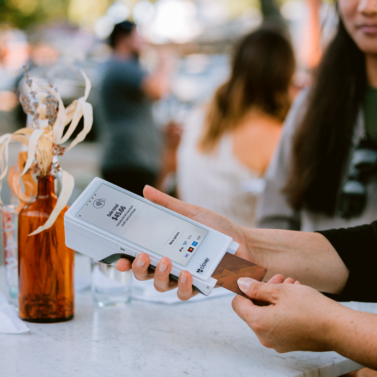 Taking payment at table for Flex