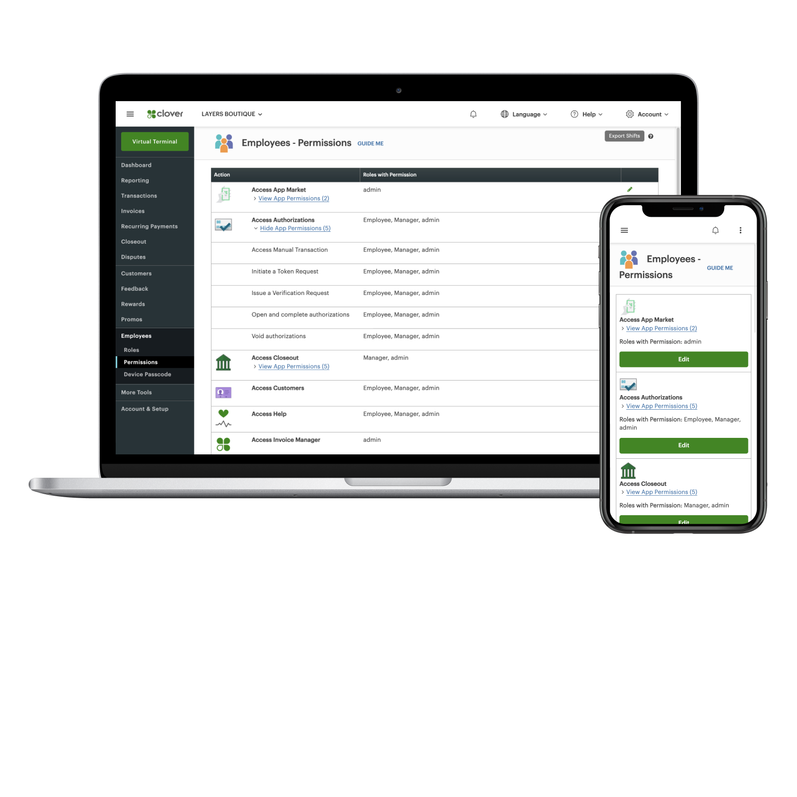 Employee management illustrative image.