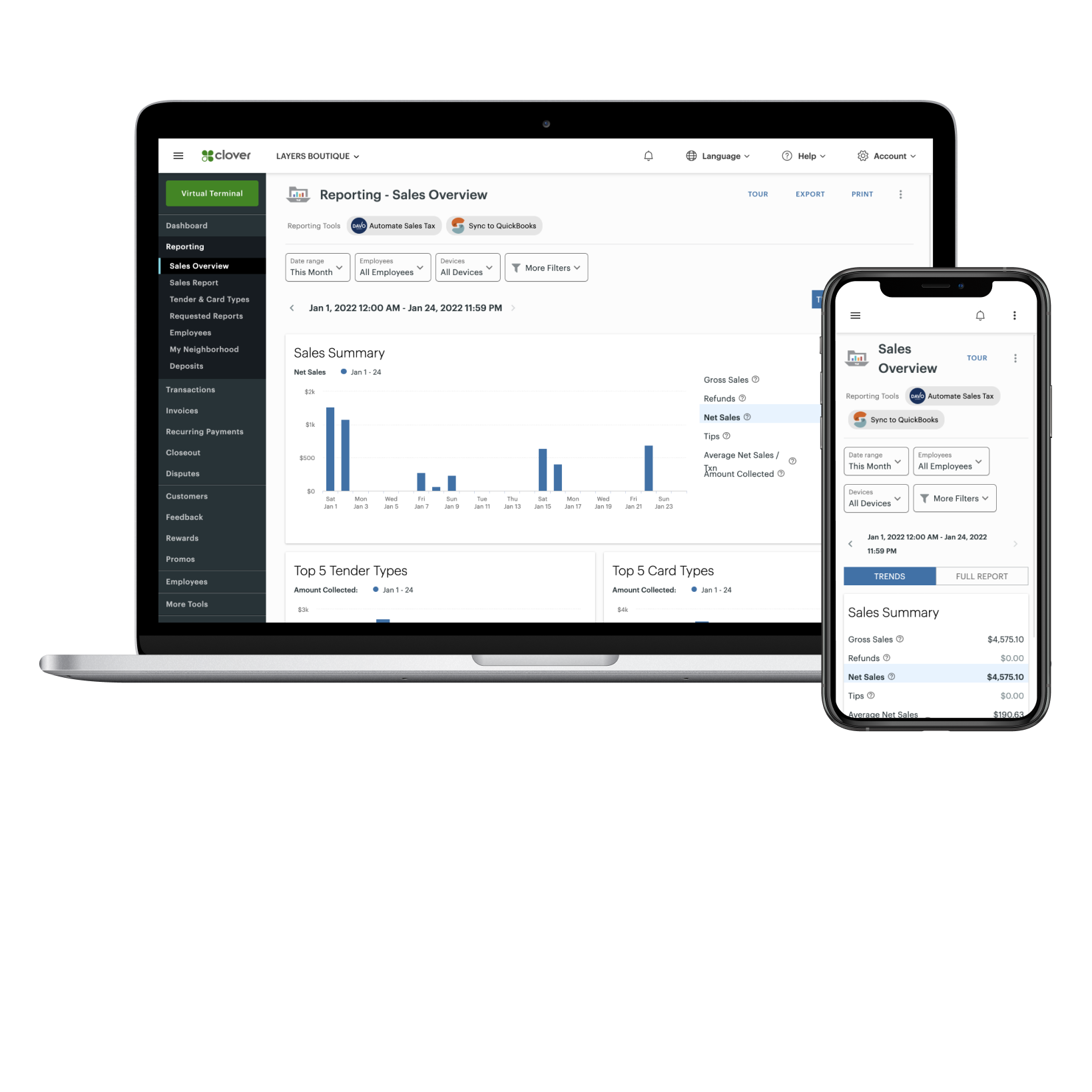 Tracking & Reporting illustrative image.