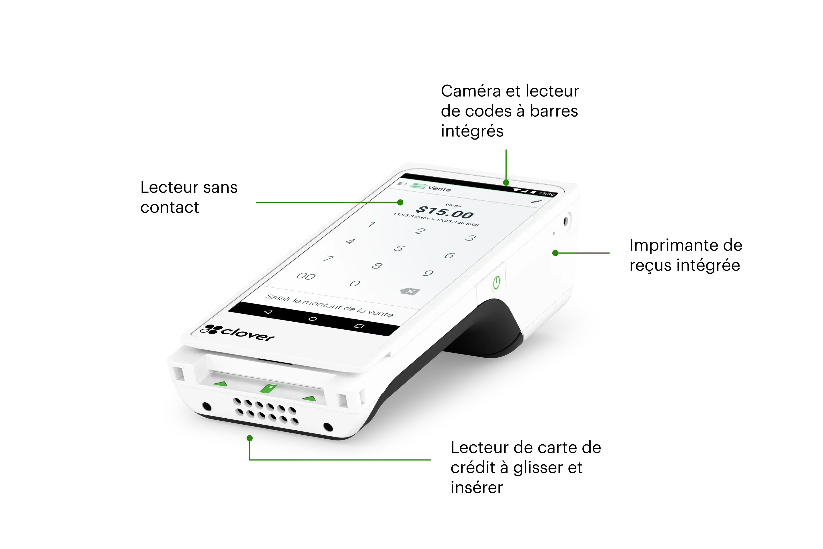 Clover Flex point of sale device
