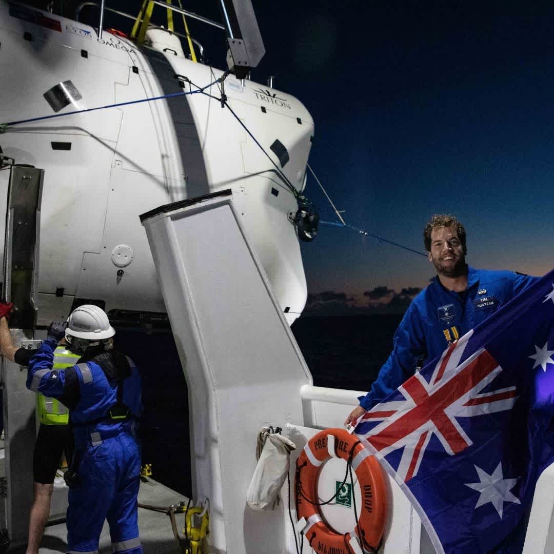 Diving the deepest trench in the world with Tim Macdonald
