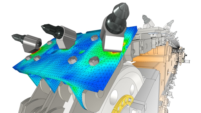 Autodesk Fusion simulation