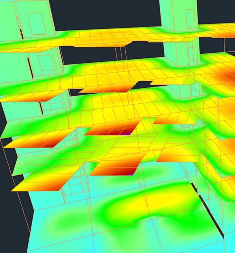 Structural analytical modeling Background Image