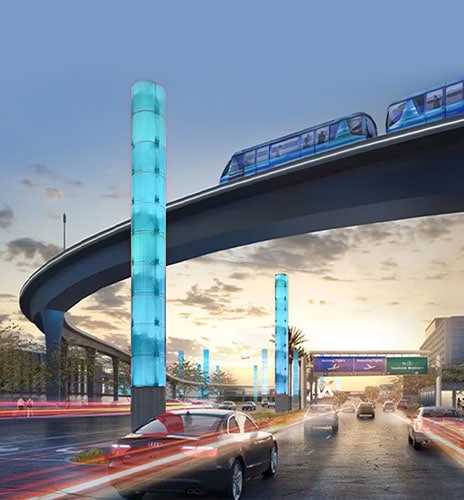 3D workflows help move millions at LAX Background Image