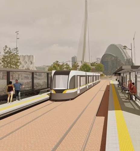 Reimagining the Valencia Metro Background Image